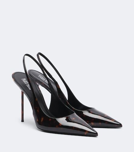 Lidia patent leather slingback pumps - Paris Texas - Modalova