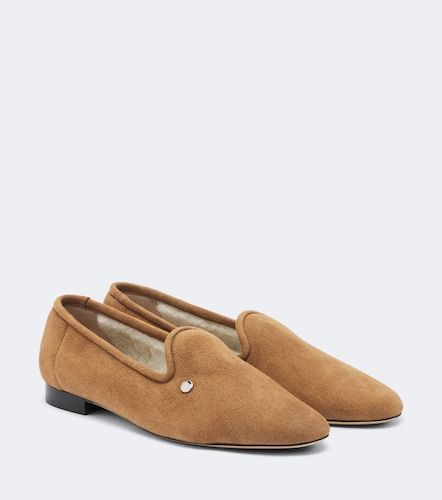 Mocasines de ante con borrego - Toteme - Modalova