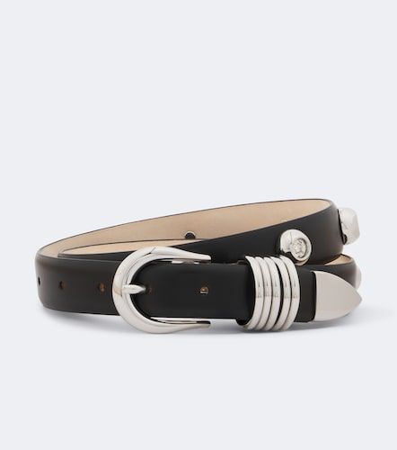 Hollyhock embellished leather belt - Dehanche - Modalova