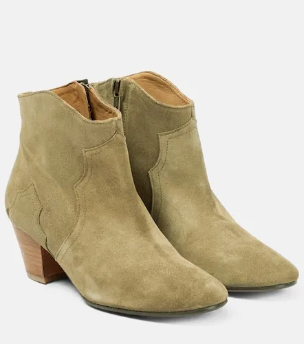 Botines Dicker de ante - Isabel Marant - Modalova