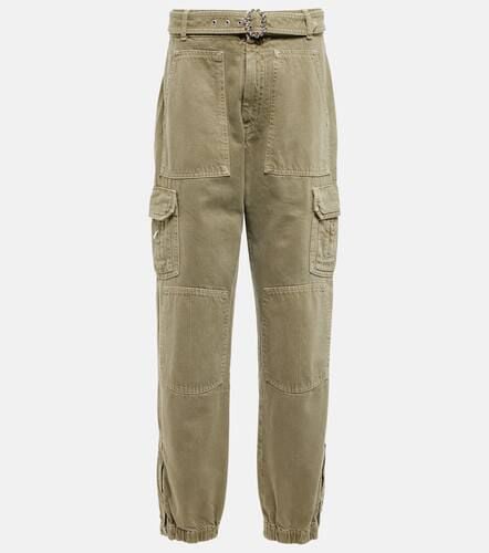 Gabardine cargo pants - Alessandra Rich - Modalova