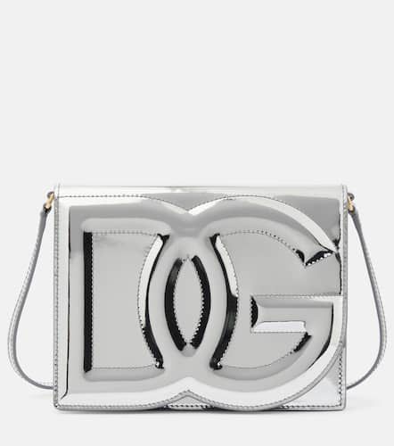 Bolso cruzado DG de piel metalizada - Dolce&Gabbana - Modalova
