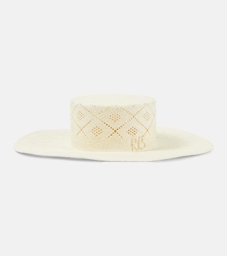 Ruslan Baginskiy Cutout straw hat - Ruslan Baginskiy - Modalova