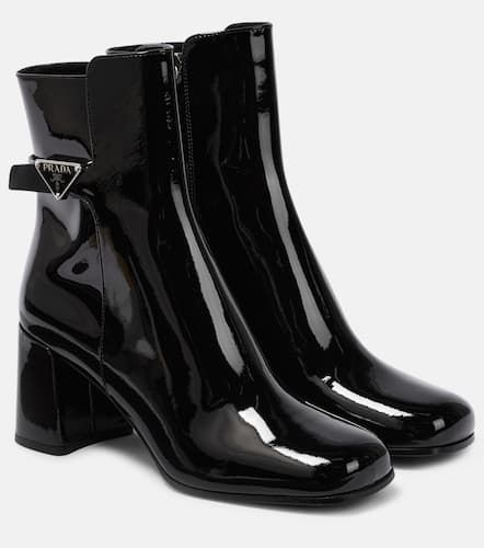 Prada Ankle Boots aus Lackleder - Prada - Modalova