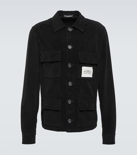 Re-Edition cotton overshirt - Dolce&Gabbana - Modalova