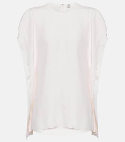 Toteme Draped satin top - Toteme - Modalova