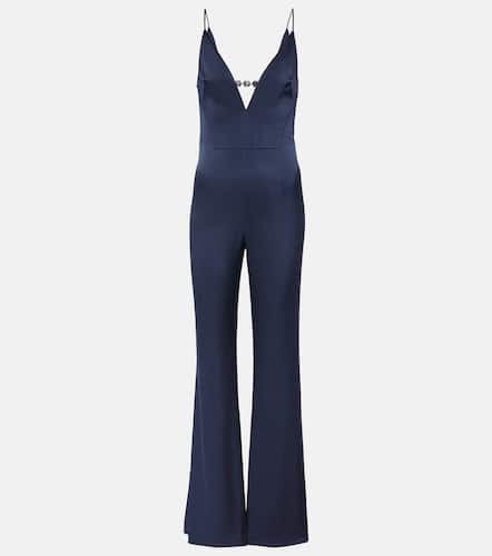 Avedon Globe crÃªpe satin jumpsuit - Galvan - Modalova