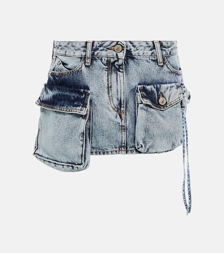 The Attico Denim miniskirt - The Attico - Modalova