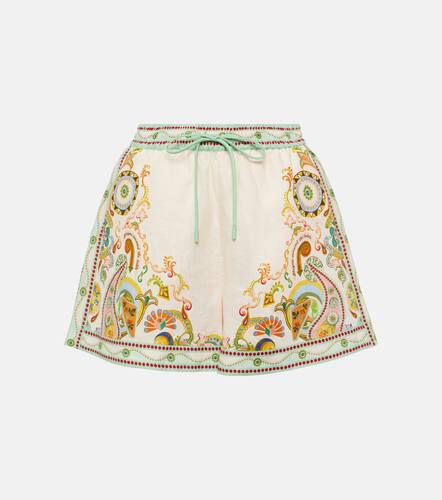 AlÃ©mais Pinball printed linen shorts - Alemais - Modalova