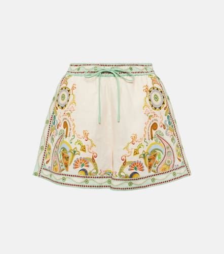 AlÃ©mais Pinball printed linen shorts - Alemais - Modalova