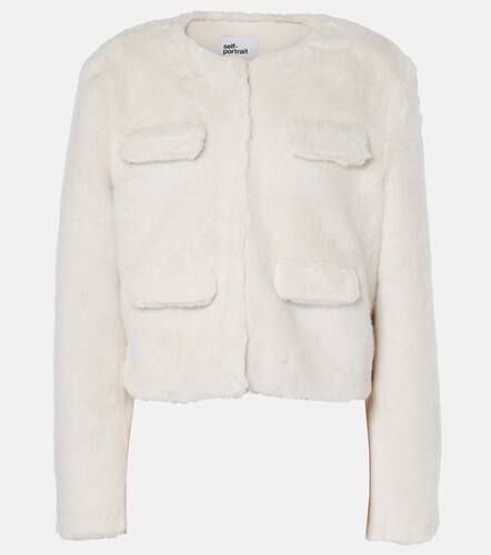 Self-Portrait Faux shearling jacket - Self-Portrait - Modalova