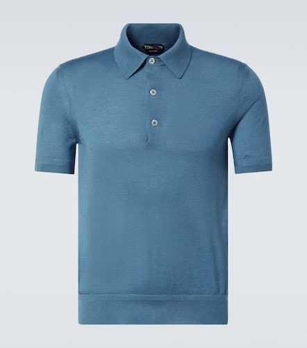 Cashmere and silk polo shirt - Tom Ford - Modalova