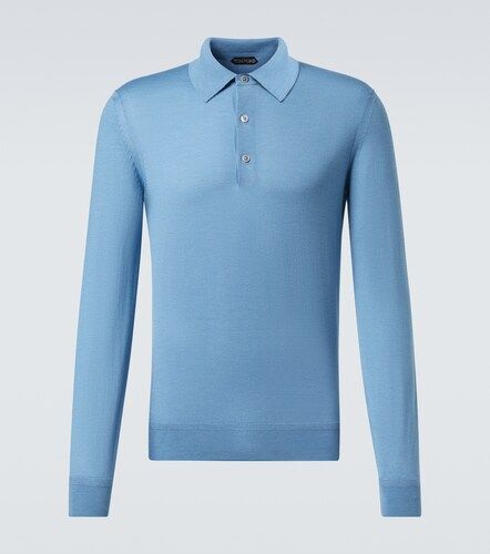 Tom Ford Polo in cashmere e seta - Tom Ford - Modalova