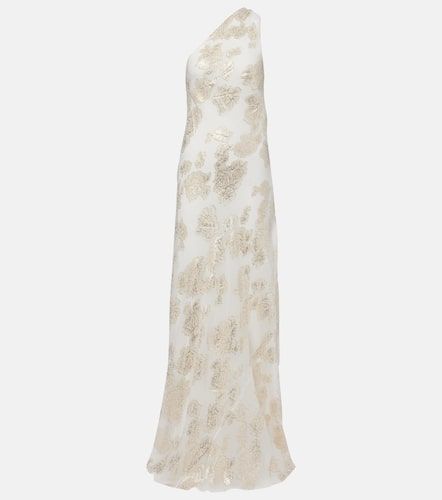 Ava silk-blend lame maxi dress - Alexandra Miro - Modalova