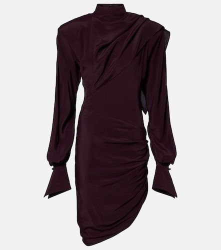 Mugler Draped asymmetric minidress - Mugler - Modalova