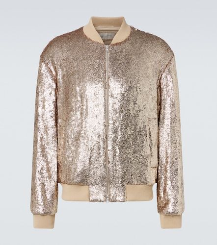 Sequined bomber jacket - Dries Van Noten - Modalova