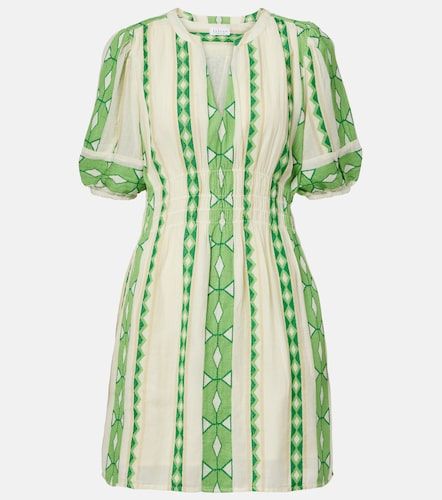 Lucy patterned cotton minidress - Velvet - Modalova