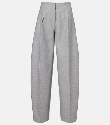 Pantaloni a gamba larga Curvo in cotone e lana - Jacquemus - Modalova