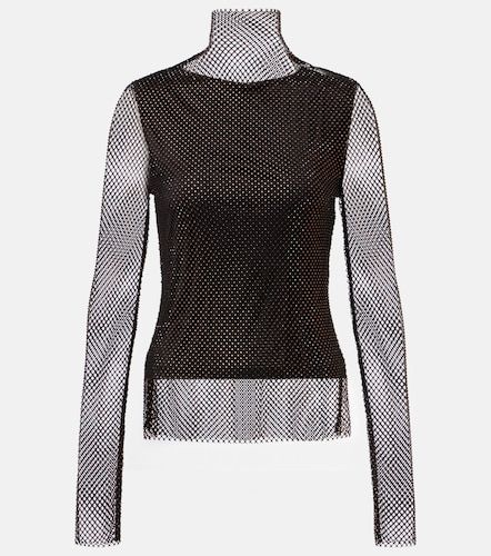 Top Gerarda in mesh con cristalli - Sportmax - Modalova