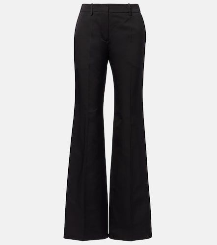 Pantalones flared de algodón y seda - Magda Butrym - Modalova