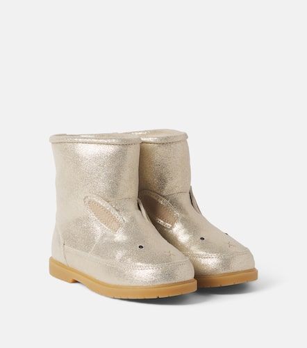 Botas Xelly de piel metalizada - Donsje - Modalova