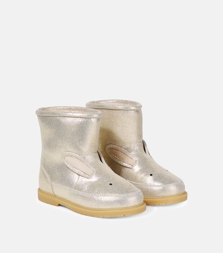 Botas Xelly de piel metalizada - Donsje - Modalova