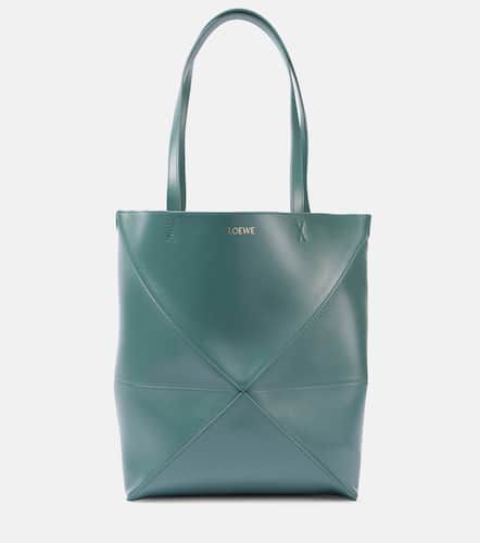 Puzzle Fold Medium leather tote bag - Loewe - Modalova