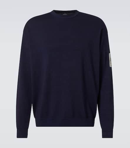 Indigo cotton vanisÃ¨ sweater - C.P. Company - Modalova