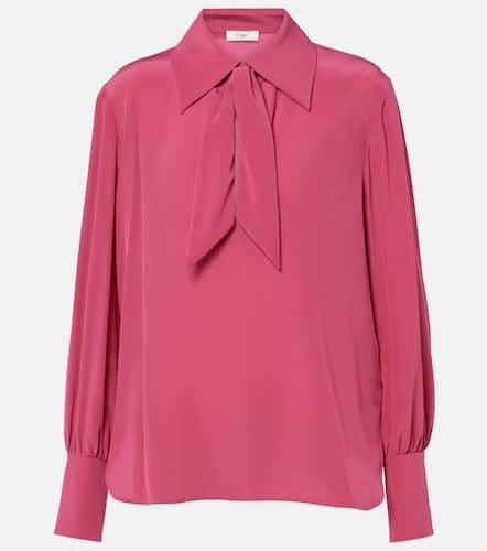 ChloÃ© Tie-neck silk crÃªpe de chine blouse - Chloe - Modalova