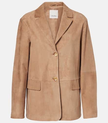 S Max Mara Primula suede blazer - 'S Max Mara - Modalova