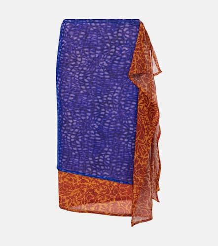 Dries Van Noten Jupe midi imprimée - Dries Van Noten - Modalova