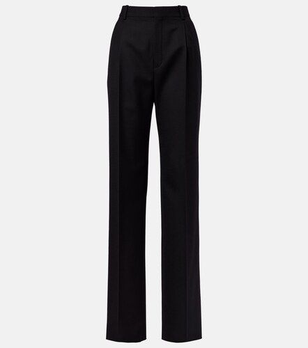 Saint Laurent Weite Hose aus Wolle - Saint Laurent - Modalova
