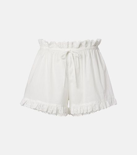 Shorts Cory de algodón con bordado inglés - Poupette St Barth - Modalova
