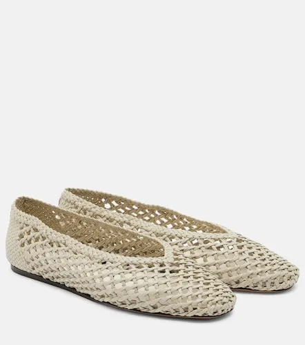 Regency woven leather ballet flats - Le Monde Beryl - Modalova