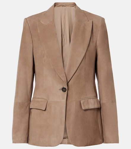 Brunello Cucinelli Suede blazer - Brunello Cucinelli - Modalova
