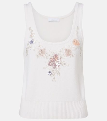 Sequined wool and cashmere top - Rabanne - Modalova