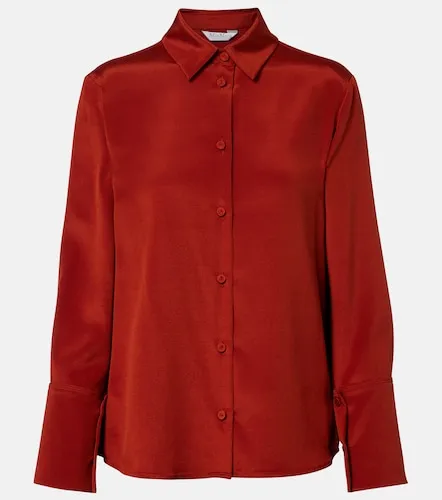 Voliera silk-blend satin shirt - Max Mara - Modalova