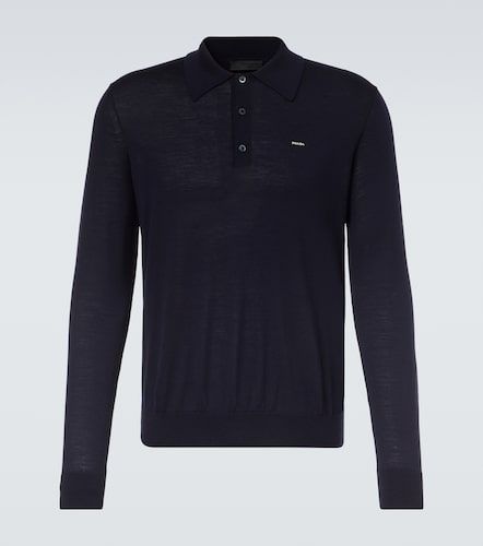 Prada Polopullover aus Schurwolle - Prada - Modalova