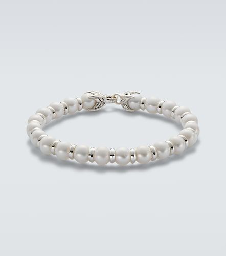 Pulsera de perlas y plata de ley - David Yurman - Modalova
