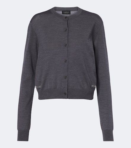 Gucci Cardigan Horsebit aus Wolle - Gucci - Modalova