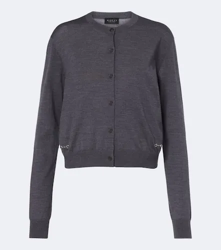 Gucci Horsebit wool cardigan - Gucci - Modalova