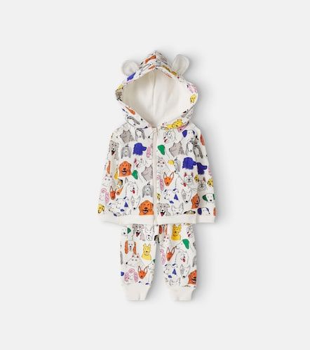 Fábula Bebé - set de sudadera y pantalones en mezcla de algodón - Fabula - Modalova