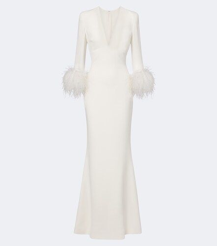 Elie Saab Abito lungo in cady - Elie Saab - Modalova
