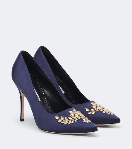 Pumps Pasadis in raso - Manolo Blahnik - Modalova