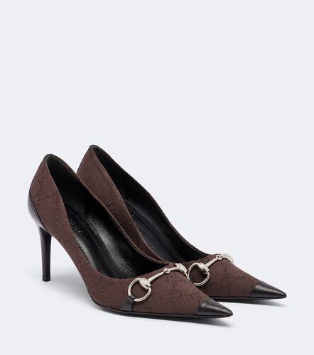 Pumps Donna aus GG-Canvas mit Leder - Gucci - Modalova