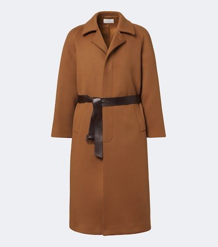 Saint Laurent Belted wool coat - Saint Laurent - Modalova