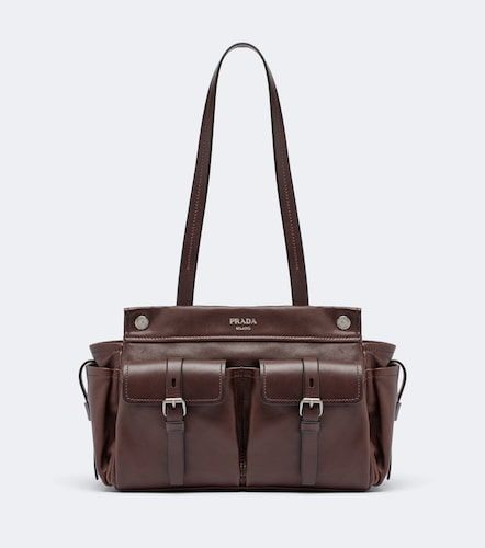 Bolso al hombro Route Medium de piel - Prada - Modalova