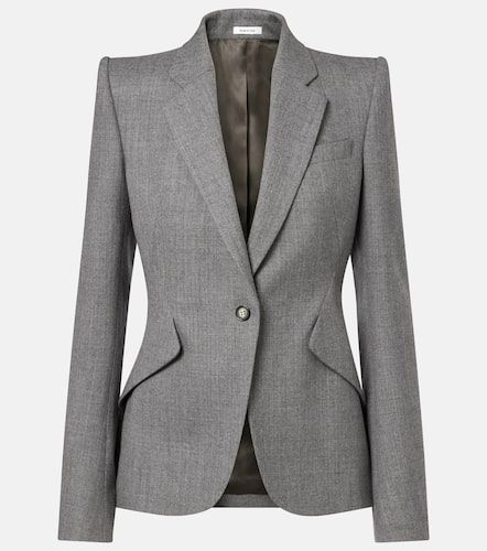 McQueen Blazer de lana - McQueen - Modalova