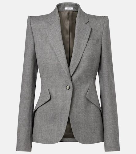 McQueen Blazer de lana - McQueen - Modalova