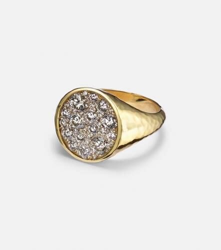 Octavia Signet 18kt ring with diamonds - Octavia Elizabeth - Modalova